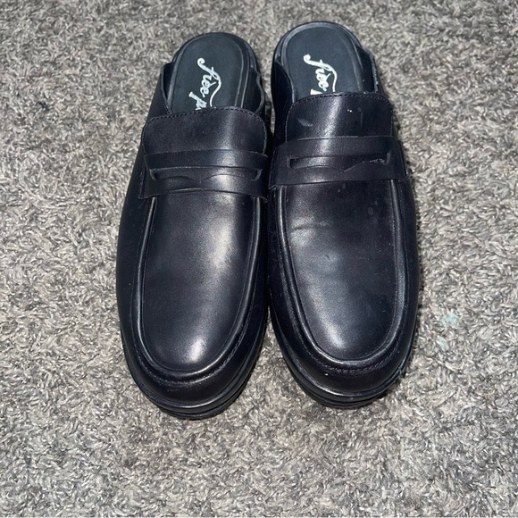 Free People Winston platform clogs Sz 39.5 - Picture 3 of 10